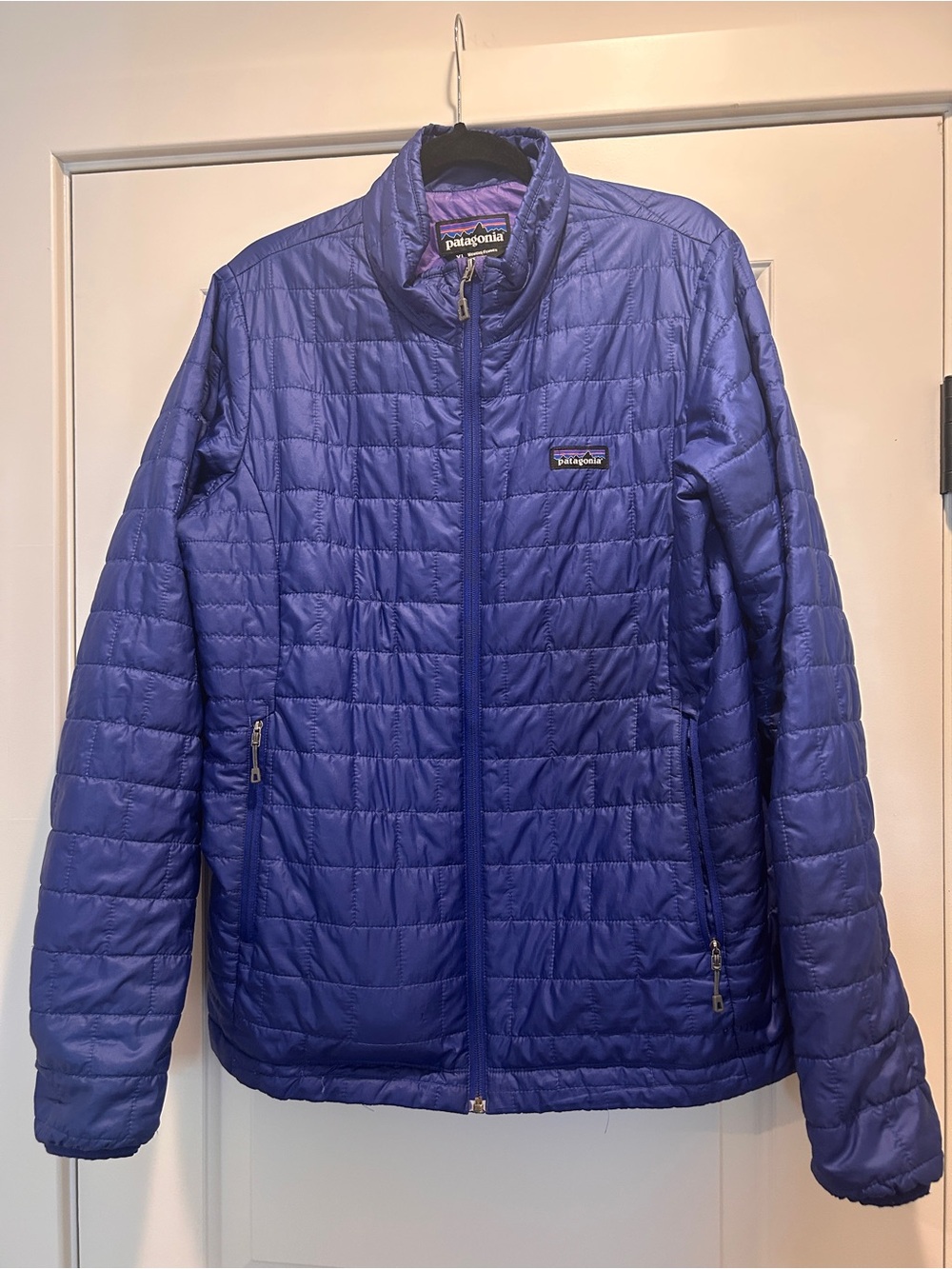 Patagonia Women’s Royal Blue Quilted Puffer Jacket